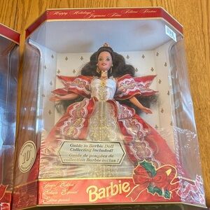 Barbie Festive Elegance Doll in Red and Gold
